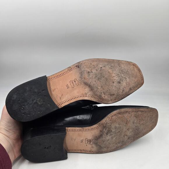 Marco Vicci Men’s Dress Shoes Size 10.5 Black Suede And Leather Tassel Oxfords main image 7